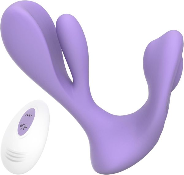 heykiss Sex toy Adult Sex Toys - Clitoral Grinding G Spot Rotating Vibrator for Dual Stimulation, Remote Control Wearable Vibrators