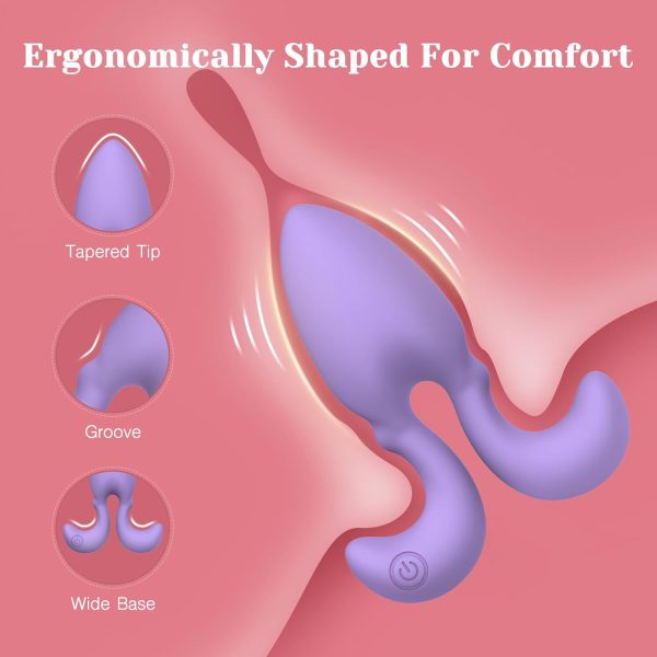 heykiss Sex toy Anal Vibrator for Women Men and Couples, Adult Sex Toys for G Spot Anal Stimulation - Image 2