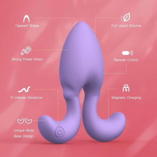 heykiss Sex toy Anal Vibrator for Women Men and Couples, Adult Sex Toys for G Spot Anal Stimulation - Image 5