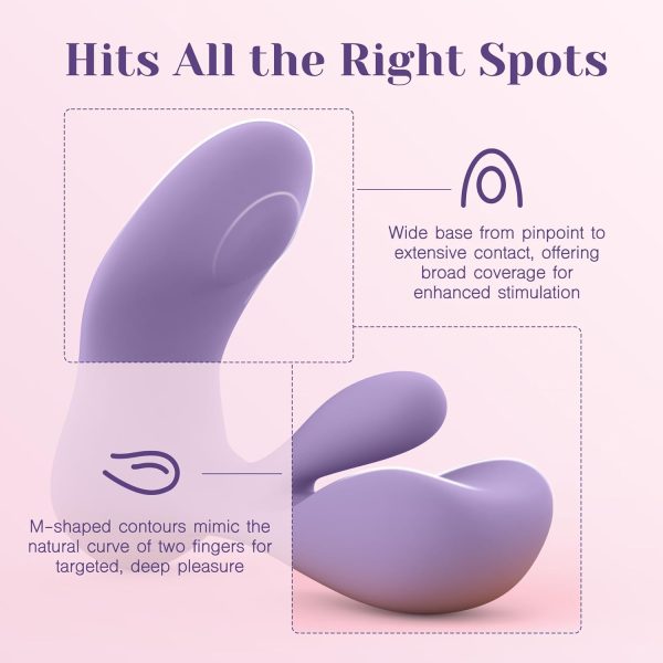 heykiss Sex toy Adult Sex Toys - Clitoral Grinding G Spot Rotating Vibrator for Dual Stimulation, Remote Control Wearable Vibrators - Image 5